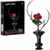 Konstruktoriaus kaladėlės CaDA Gėlės gėlių rinkinys Rouge Dawn 43 cm C59036W 363 elementai