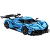 CaDA Master konstruktoriaus kaladėlės didelis mėlyna sportinis automobilis Lenktyninis automobilis Automobilis lenktynininkas 60 cm V12 Hypercar 3865 dienos