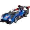 CaDA Mėlyna Construction Blocks Supersonic Star City Car 164vnt