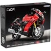 CaDA Motor Suzuki Hayabusa Motociklas Važiuoklė 1043vnt statybiniai blokeliai