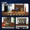 CaDA Building Blocks Japanese Restaurant Japoniško stiliaus pastatas LED šviestuvas 861 dalys