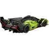 CaDA statybiniai blokeliai Automobilis 54 cm lenktyninis automobilis žalia lenktyninis automobilis Phantom Wing Auto Važiuoklė 1817 dalys 1:10