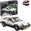 Klocki konstrukcyjne CaDA Samochód Lentyninė mašinėlė Initial-D AE86 Toyota Trueno 1324 elementy