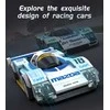 CaDA statybiniai blokeliai balta sportinis automobilis Mazda 787B 242 vnt