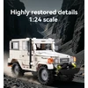 Konstruktoriaus kaladėlės CaDA Visureigis Toyota Land Cruiser FJ40 1:24 374 elementai C55042W