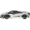 CaDA Building Blocks nuotoliniu būdu valdomas automobilis sportinis automobilis Raudona 30 cm Storming sportinis automobilis Važiuoklė 402 Elements RC Dual Mode