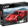 CaDA Building Blocks Nuotolinio valdymo pultas Automobilis Sportinis automobilis Raudona 32 cm Raudona Blade Sport Car Važiuoklė 405 dalys RC Dual Mode