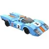 CaDA Building Blocks nuotoliniu būdu valdomas automobilis sportinis automobilis 21,7 cm 1:20 Azure Storm 266 dalys RC Dual Mode C51076W