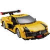 CaDA statybiniai blokai Nuotolinio valdymo automobilis Sportinis automobilis 21 cm 1:20 Renault Sport RS.01 294 detalės RC dvigubo režimo C51094W