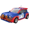 CaDA statybiniai blokai Nuotoliniu būdu valdomas automobilis Sportinis automobilis 18 cm 1:20 Renault5 Maxi Turbo 282 dalys RC Dvigubo režimo C51095W