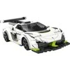 Statybiniai laikrodžiai CaDA Savaeigis nuotolinio valdymo Lentininė mašina kirvis 22 cm Fantasma Race Car Važiuoklė 322 elementai RC Dvigubo režimo