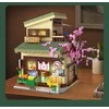 Statybiniai blokai CADA Shop Kitty Japanese LED 921 EL C66015W