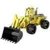 CaDA Technic Construction Bricks Loader 25 cm Didelis buldozeris Statybinė transporto priemonė su atgaline pavara