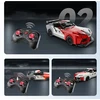 Klocki konstrukcyjne CaDA wyścigówka Samochód wyścigowy zdalnie sterowany Toyota GR Supra GT4 356 dalys RC