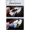 CaDA konstruktoriaus kaladėlės lenktyninis automobilis 50 cm 1:10 Mazda 787B sportinis automobilis 1797 detalės