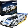 CaDA konstruktoriaus kaladėlės lenktyninis automobilis 50 cm 1:10 Mazda 787B sportinis automobilis 1797 detalės