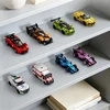Konstruktorius CaDA lenktyninis automobilis Circuit Racing Car Mėlyna 123 elementai