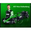 CaDA konstruktoriaus kaladėlės lenktyniniam automobiliui „Kick Sauber F1 Team C45 2025“, 348 detalės