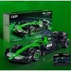 CaDA konstruktoriaus kaladėlės lenktyniniam automobiliui „Kick Sauber F1 Team C45 2025“, 348 detalės