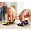 Klocki konstrukcyjne CaDA wyścigówka Samochód wyścigowy Circuit Racing Car Juodas & Geltona 70 dalys