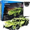CaDA statybiniai blokai Nuotoliniu būdu valdomas automobilis 32 cm Car žalia Sportscar 453 RC Elements