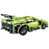CaDA statybiniai blokai Nuotoliniu būdu valdomas automobilis 32 cm Car žalia Sportscar 453 RC Elements
