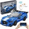 CaDA konstruktorius-nuotoliniu būdu valdomas lenktyninis automobilis „Blue Knight 500“ (C51077W)
