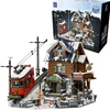 Klocki konstrukcyjne Pantasy Budynek Alpejska Chatka Summit Cabin su klocków 3135 dalys