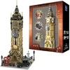 Pantasy Steampunk Clock Tower Big Ben statybiniai blokai 2424 vnt
