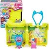 Pokój Gabby's Dollhouse Cat House DJ Catnip figūrėlė + Minibox kambario raktų pakabukas