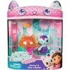 Figūrėlių rinkinys Spin Master Gabby's Dollhouse The Movie MerCat ir Kitty Jellyfish, 2 figūrėlės su priedais