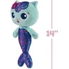 Spin Master Interaktyvus pliušinis žaislas Gabi's Cat House Mascot Mermaid 35 cm Šviesa ir garsas