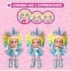 Magic Box KookyLoos Rainbow Iris lėlė + vienaragis su plaukais + priedai