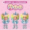 Magic Box KookyLoos Rainbow Iris lėlė + vienaragis su plaukais + priedai