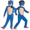 Vaikiškas karnavalo kostiumas „Sonic the Hedgehog 3“ 109–126 cm, 4–6 metų vaikams