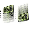 EXIT - Galaxy wall-mounted basketball backboard - juodas edition (46.11.10.00)