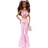 Mattel BARBIE DELUXE FASHIONISTAS lėlė rožiniu kostiumėliu