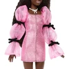 Lėlė Barbie Deluxe Style komplektas w modnym stroju + priedai