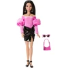 Mattel Lėlė Barbie Deluxe Style komplektas w modnym stroju + priedai