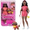 Mattel Lėlė Barbie Jednakowa Stylizacja Lėlė i Piesek Twinning + priedai
