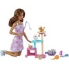 Lėlė Barbie su kačiukų nameliu Kitty Condo HHB70
