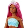 Mattel Rožinė Barbie Siren Doll Rožinė Hair HRR04