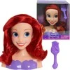 justplay Lėlės galvutė skirta šukuoti ir formuoti plaukus Princess Disney Ariel The Little Mermaid + šepetys