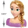 justplay Lėlė plaukų šukavimo ir formavimo galvutė Disney Princess Rapunzel Tangled +priedai