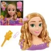 justplay Lėlė plaukų šukavimo ir formavimo galvutė Disney Princess Rapunzel Tangled +priedai
