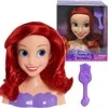 justplay Lėlės galvutė skirta šukuoti ir formuoti plaukus Princess Disney Ariel The Little Mermaid + šepetys
