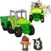 Fisher Price Little People Push and Play traktorius JGX12