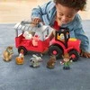 Mattel FP traktor su przyczepš+zwierzštka farma JLM99 /2