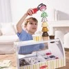 Medinė ledų parduotuvė Rinkinys vaikams Melissa &amp; Doug 3+