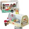 Medinė ledų parduotuvė Rinkinys vaikams Melissa &amp; Doug 3+